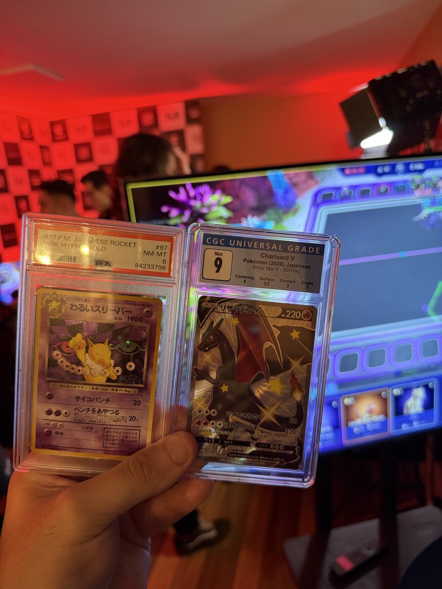 Starting our <a href="/illuviumio/">Illuvium</a> activation and <a href="/itokatv/">ItoKa 🔺</a> is adding those 2 insane Pokémon cards for a tournament!

#tempestvortex