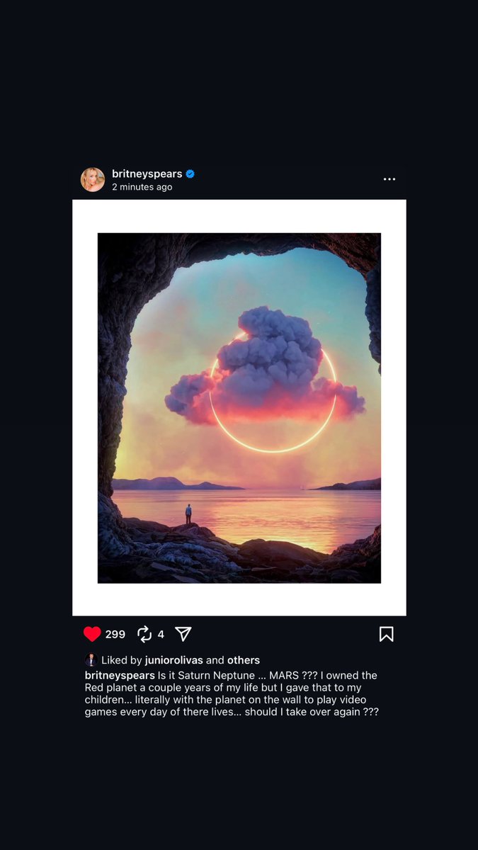 luckySGM's tweet image. This caption on Britney’s latest IG post kind of sounds like Britney is thinking of being “BRITNEY SPEARS” again. 

#BritneySpears