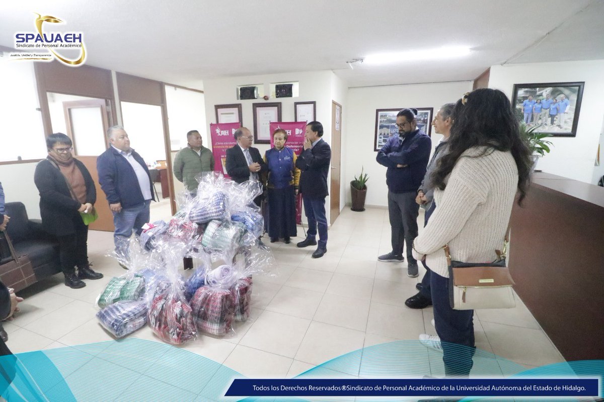 Sanando cuerpo y alma, el seccional de Medicina se presentó en el SPAUAEH para unirse a la campaña "En Abrigo de la Garza". El Dr. Agustín Sosa Castelán agradeció su compromiso social.