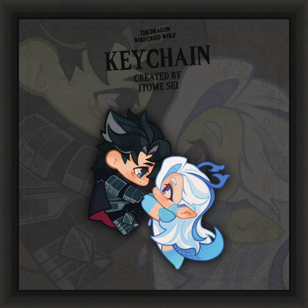 we guarantee you'll want to come ashore to grab this amazing keychain by <a href="/ItomeSei/">Itome Sei（´•(ｪ)•｀)/ Vgen - C0MMS OPEN</a>!

pre-orders for our dark fantasy wriolette zine open on october 15th 🌙

{ #wriolette #wriothesley #neuvillette }