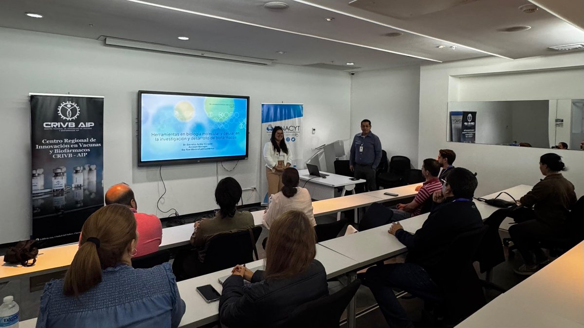 Nuestro equipo del CRIVB AIP participó hoy en una jornada de capacitación enfocada en procedimientos de PCR digital (ddPCR).