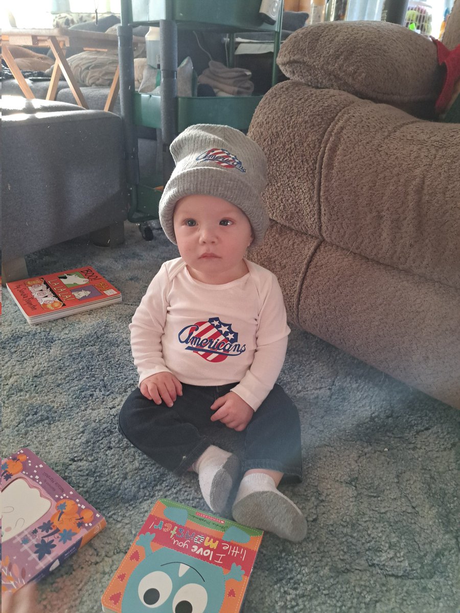 Kids are ready for tonights  home opener 
Go AMERKS 
<a href="/AmerksHockey/">Rochester Americans</a> <a href="/BlueCrossArena/">Blue Cross Arena</a>