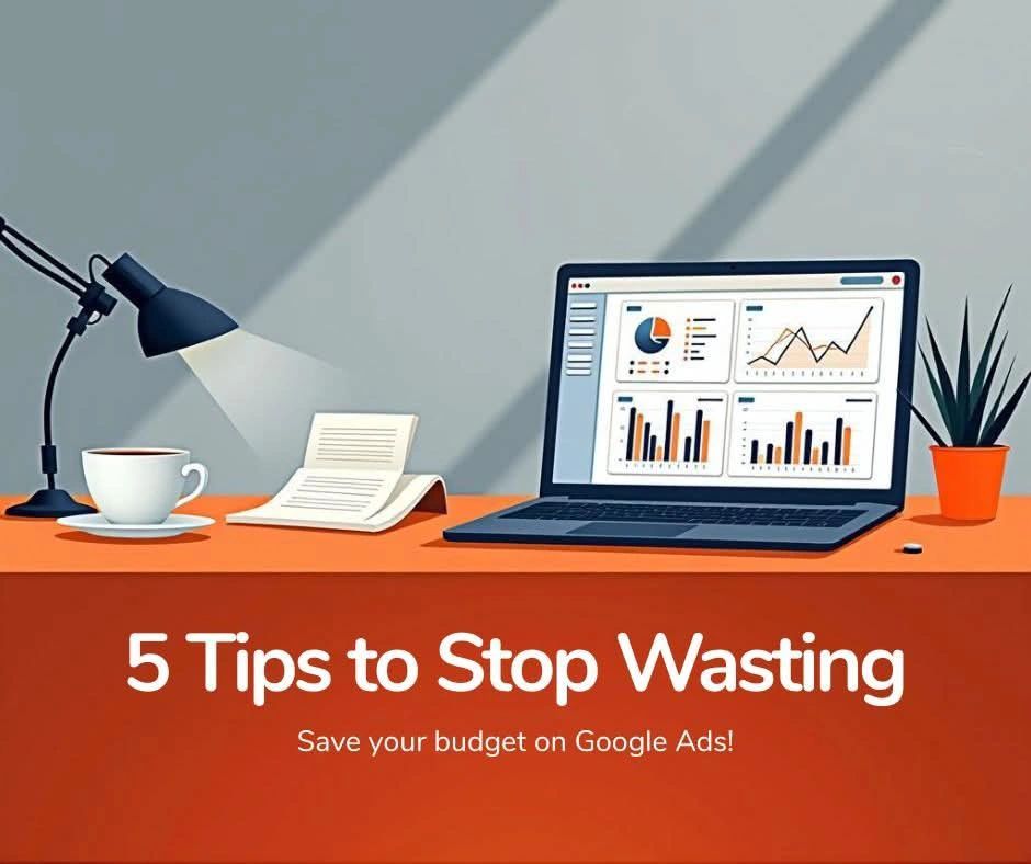 💰 5 Tips to Stop Wasting Budget on Google Ads!

Many advertisers say — “I’m spending money, but getting no results!” 😩
But the problem isn’t with Google Ads itself — it’s usually the setup.

To stop wasting your ad budget, remember:
Smart Targeting + Regular Optimization  ✅