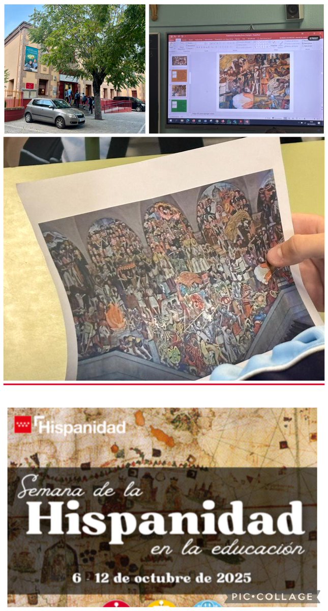 mazo_ATD's tweet photo. Los niños del colegio La Inmaculada de Leganés han participado en la semana de la Hispanidad. Sorprendido por la atención que los profesores del centro muestran a cada uno de sus alumnos. Eso es educación!!!
#Hispanidad2025 https://t.co/QiDIlTRckq