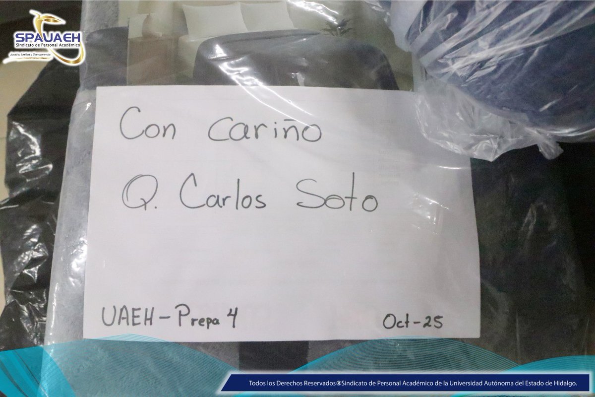 La Esc. Preparatoria No. 4 llegó para la campaña “En abrigo de la Garza”. El Dr. Agustín Sosa Castelán, ha considerado que estas muestras de fraternidad consolidan el compromiso universitario con la sociedad.
#enabrigodelagarza
#SPAUAEH
#VoluntariadoUniversitario
#Academicos