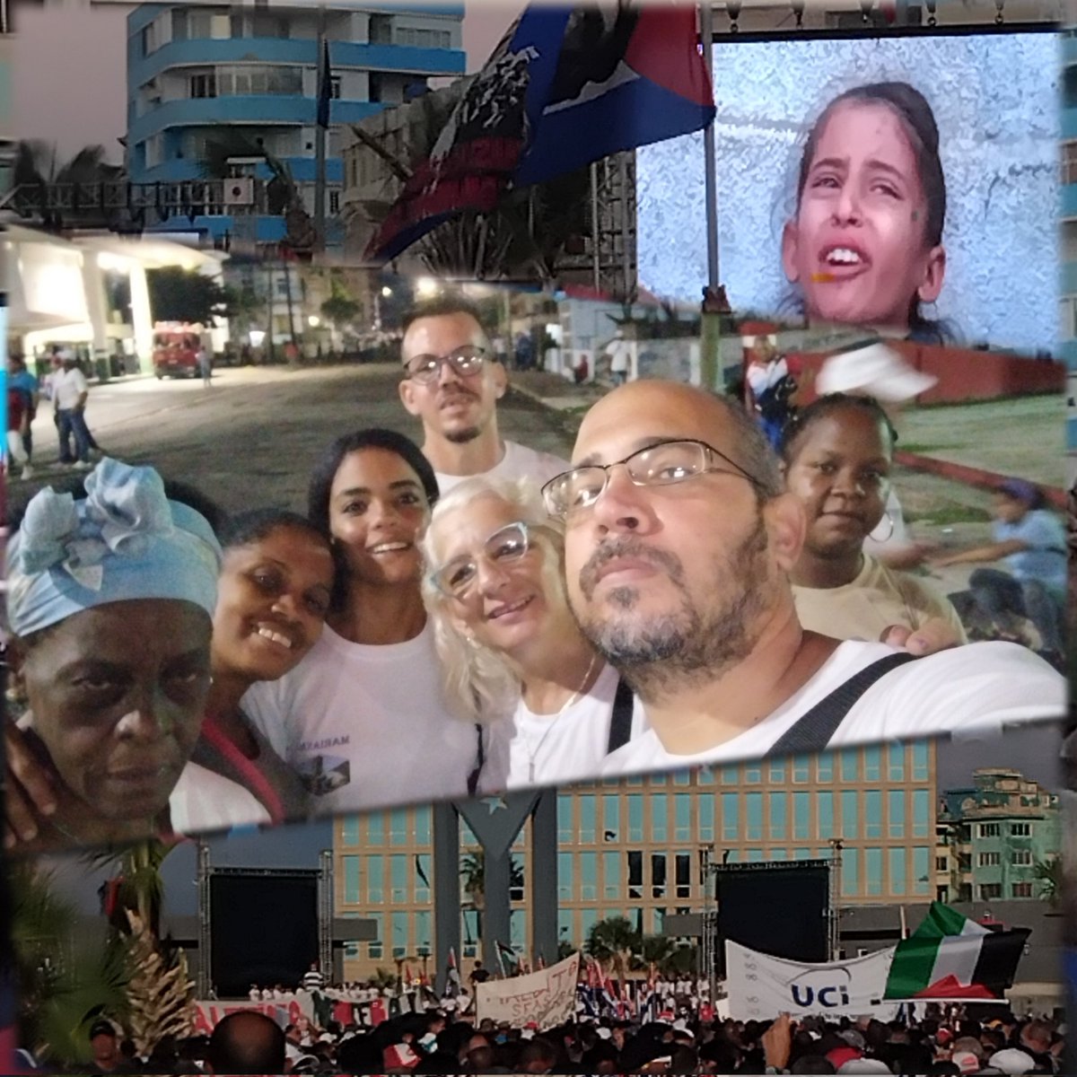 YasmaniCal27780's tweet photo. Los #MedicosDelAlma participan en el acto que respalda al pueblo de Palestina ante la ingerencia extrangera y decimos #BastaYa #NoMasMuertes.
@YanirisHernnde7 @YiseilisF @iris_sotol80918 @Interian96 @TCotorro2000 @jeffry_suazo1 https://t.co/mrLqauAcYU