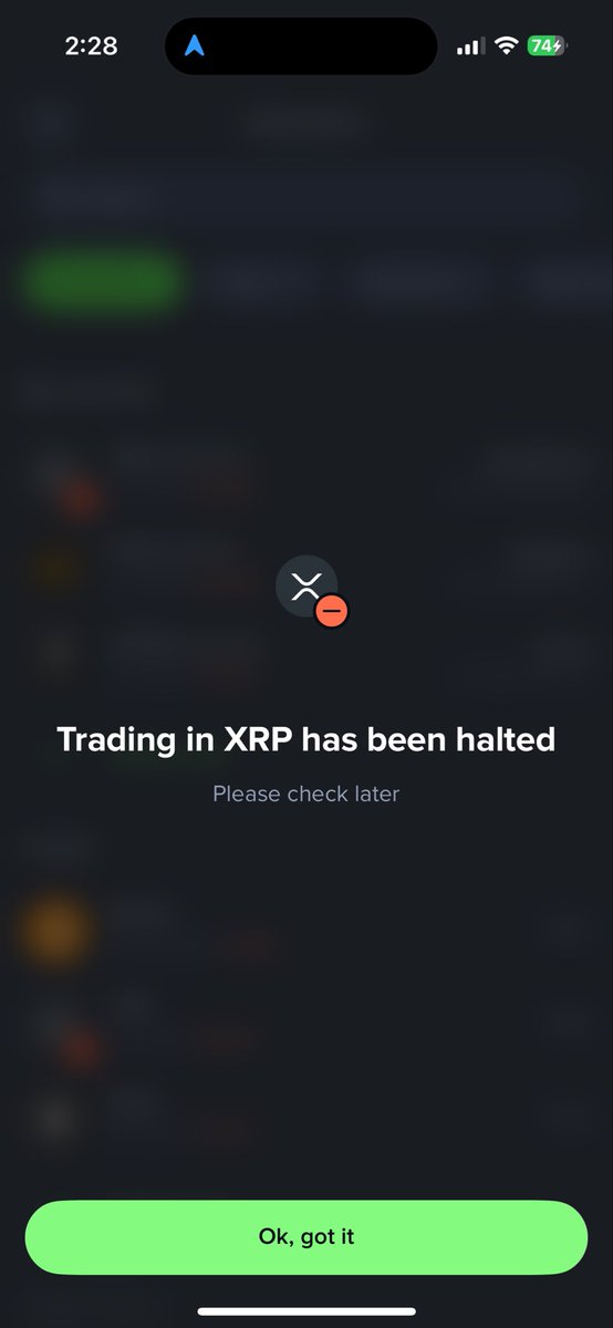 LemmenM's tweet image. What is this halt @UpholdInc  #XRP #Uphold #Crypto its time to buy and you doing this shit!!?? This is Robin Hood fuckey all over again