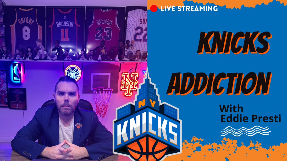 EddiePresti_'s tweet image. Knicks Addiction returns tonight at 9pm