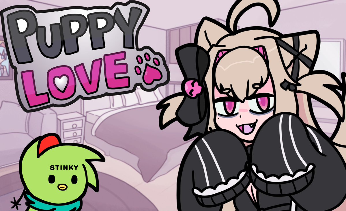 NanakoNiku's tweet image. 🍖【SPECIAL RELEASE | PUPPY LOVE 】🍖
 THEY MADE A GAME ABOUT ME??
 AND YOU CAN PLAY IT RIGHT NOW??? 

SAY THANK YOU TO THE GAME DEV @Ducks3n !

🤍THE OFFICIAL RELEASE OF &quot;PUPPY LOVE&quot; IS NOW LIVE ON STEAM + I&apos;M PLAYING IT RIGHT NOW!  

💌LINK DOWN BELOW⤵️⤵️
