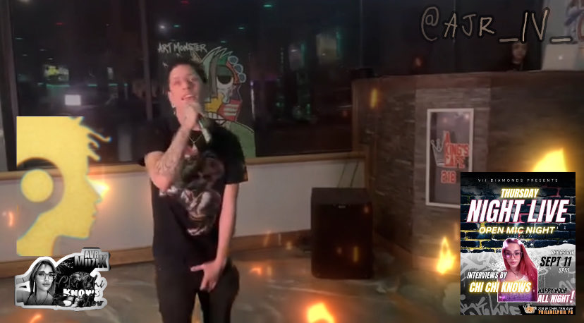 ChichiKnowsShow's tweet image. Shoutout 📢 to @ajr_iv_ 🔥 for tapping in with Thee @chichiknowsshow 🫡 at @viidiamonds 💎 Thursday Night LIVE ⏺️ Open Mic 🎤 at @akingscafe218 👑 Make sure to stay tuned for his upcoming work 💿 and don’t 🙅‍♀️ forget to follow and show love 🩶 …

#cashapppools #Qatar
