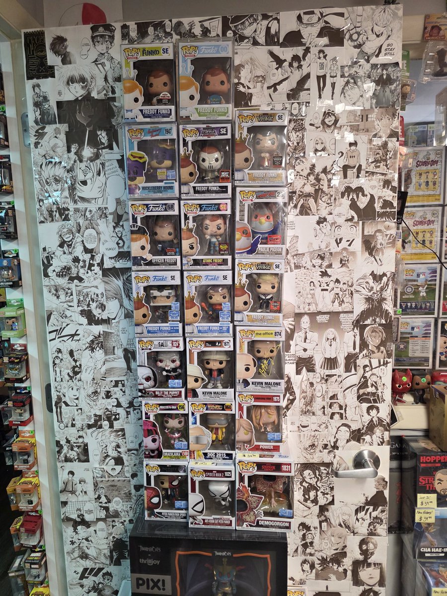 AlternateToys's tweet image. NEW ARRIVALS
#newinstock #funko #funkopop #pops #originalfunko #popshop #pophunting #shopsmall #collectibleshop #nycc2025 #newreleasealert #funkostore #freddyfunko #vaulted #holygrail #exclusivepops #spiderman #peterparker #demogorgon #theoffice #kevinmalone #huckleberryhound
