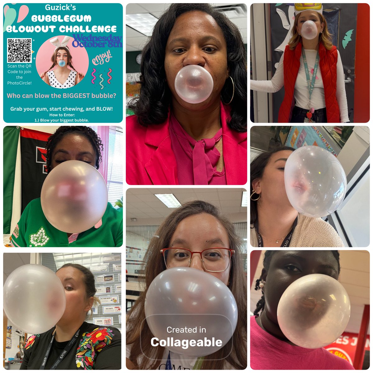 DrAdreanaDavis's tweet image. Had a blast building staff culture this week! 🎉
🏠 House of Liderazgo led the way with Sonic Slushes! 🍧
🍫 Celebrated National Chocolate Pretzel Day
💥 Wrapped up with a Bubblegum Blowout Challenge!
What a fun kickoff to Fall Break! 🍁
#WildAboutLearning  @jcrowder08