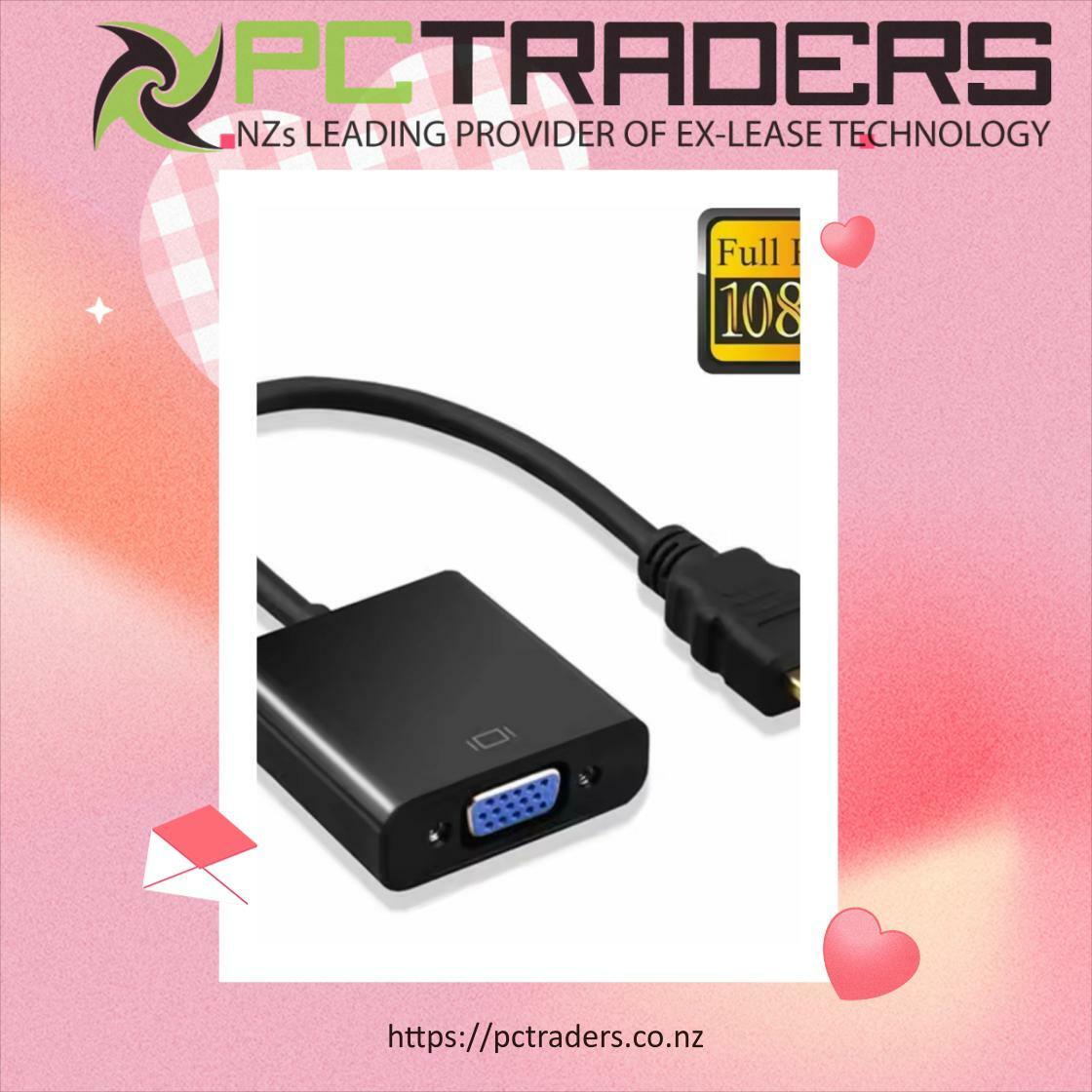PCTraders's tweet image. Transform your device&apos;s connectivity with our HD 1080P HDMI to VGA Converter, now just $29. Elevate your viewing experience! #TechEssentials #HDMItoVGA

Shop Now pctraders.co.nz/products/hd-10…