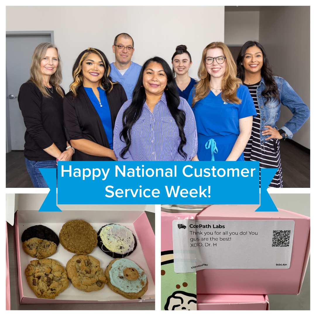 CorePath's tweet image. National #CustomerServiceWeek may be over, but our appreciation for the CP Client Solutions team continues every day! 💙
👏 Shoutout to Jennifer, Bianca, Claire, Arthur, Taylor, Teresa & Racine for their dedication and teamwork that help CorePath shine. 🍕🍝🍪
#CaringforLives