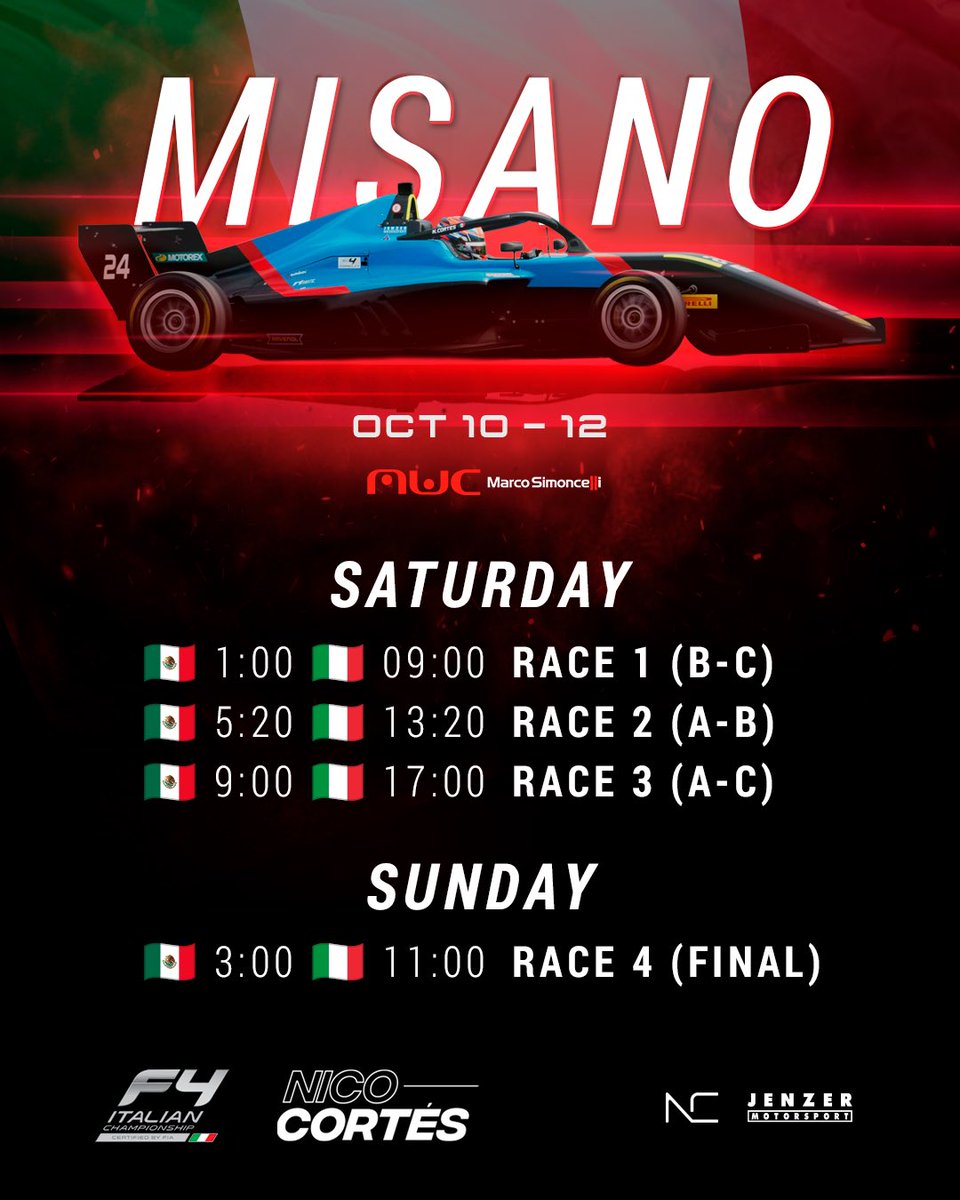 The Grand Finale is just around the corner 🇮🇹🌎
Let’s give it everything out there 💪🏻💪🏻