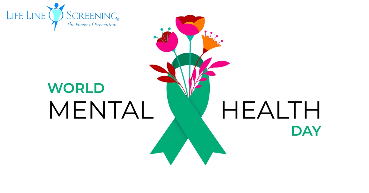 World Mental Health Day is a reminder that caring for your mind = caring for your body. Your physical &amp; mental health are connected. Heart disease, stroke, &amp; diabetes can also increase your risk of depression and anxiety.

Take charge of your health today. hearthealth.lifelinescreening.com/?utm_source=x&…