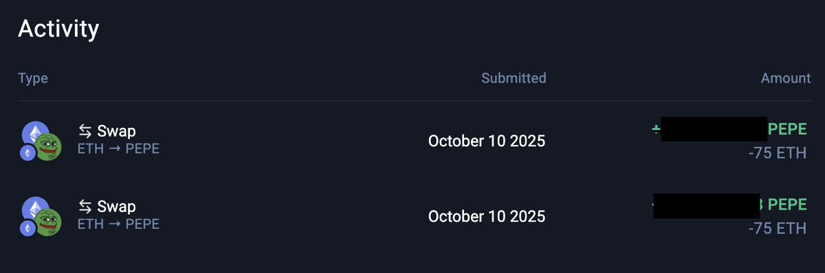 Dips are for buying. $PEPE