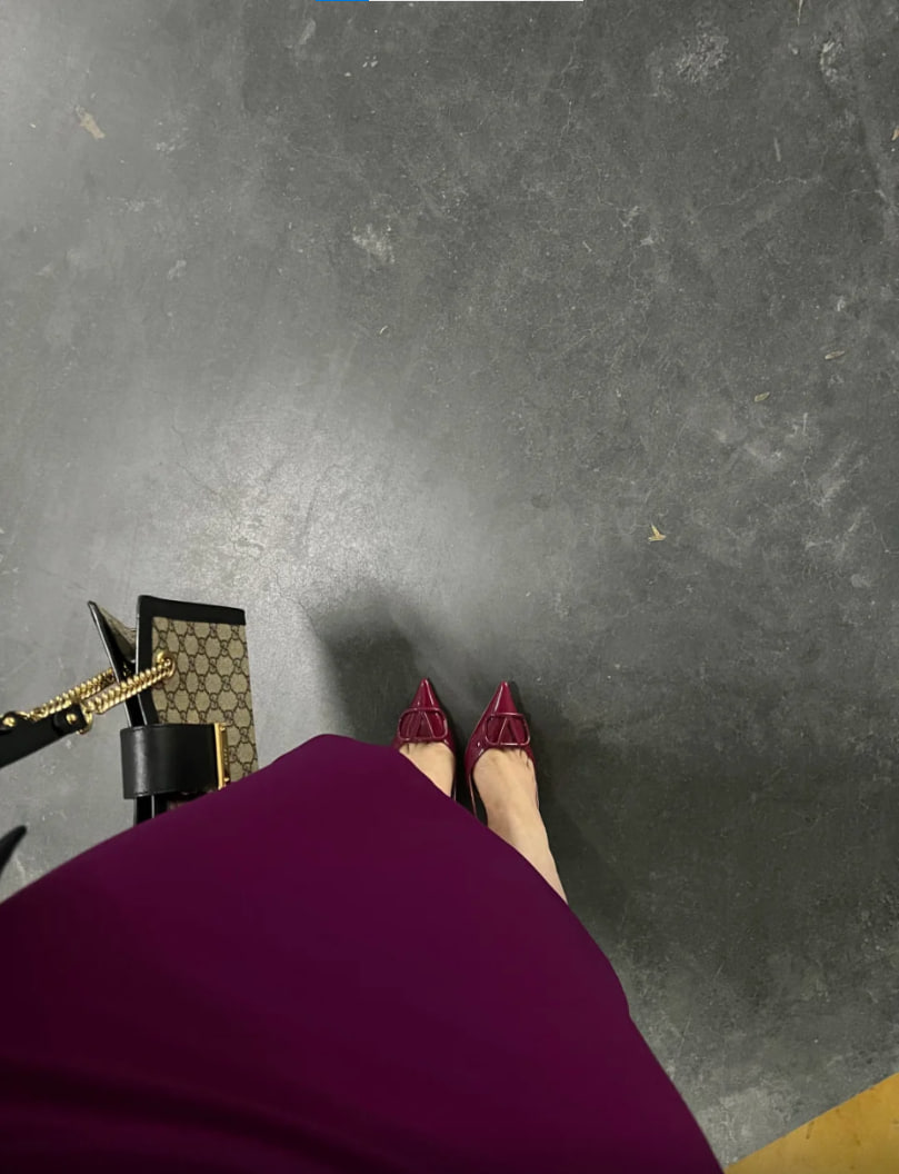 Rodgersago's tweet image. Serving looks from head to toe 💼💃 #ootdhijab  #ChicAndConfident