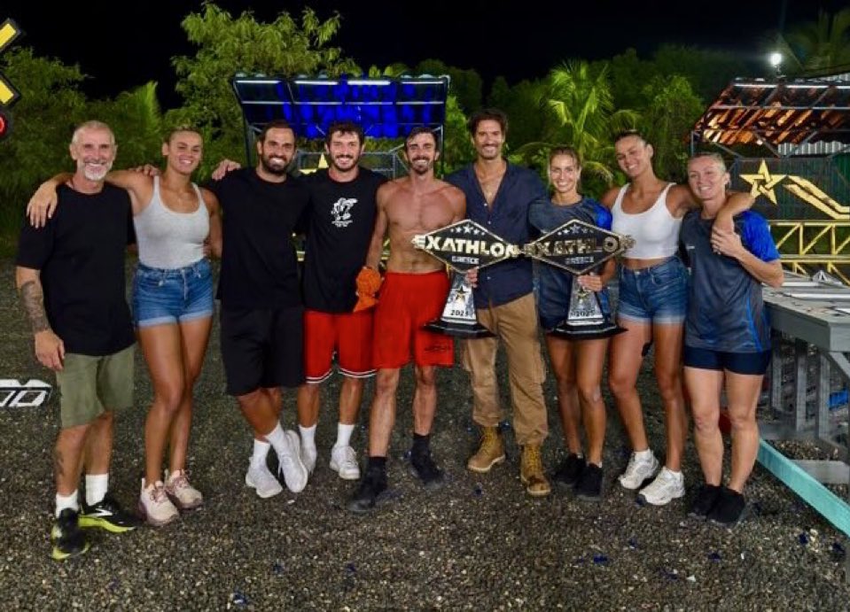 That’s a wrap ❤️❤️

#exathlonGR