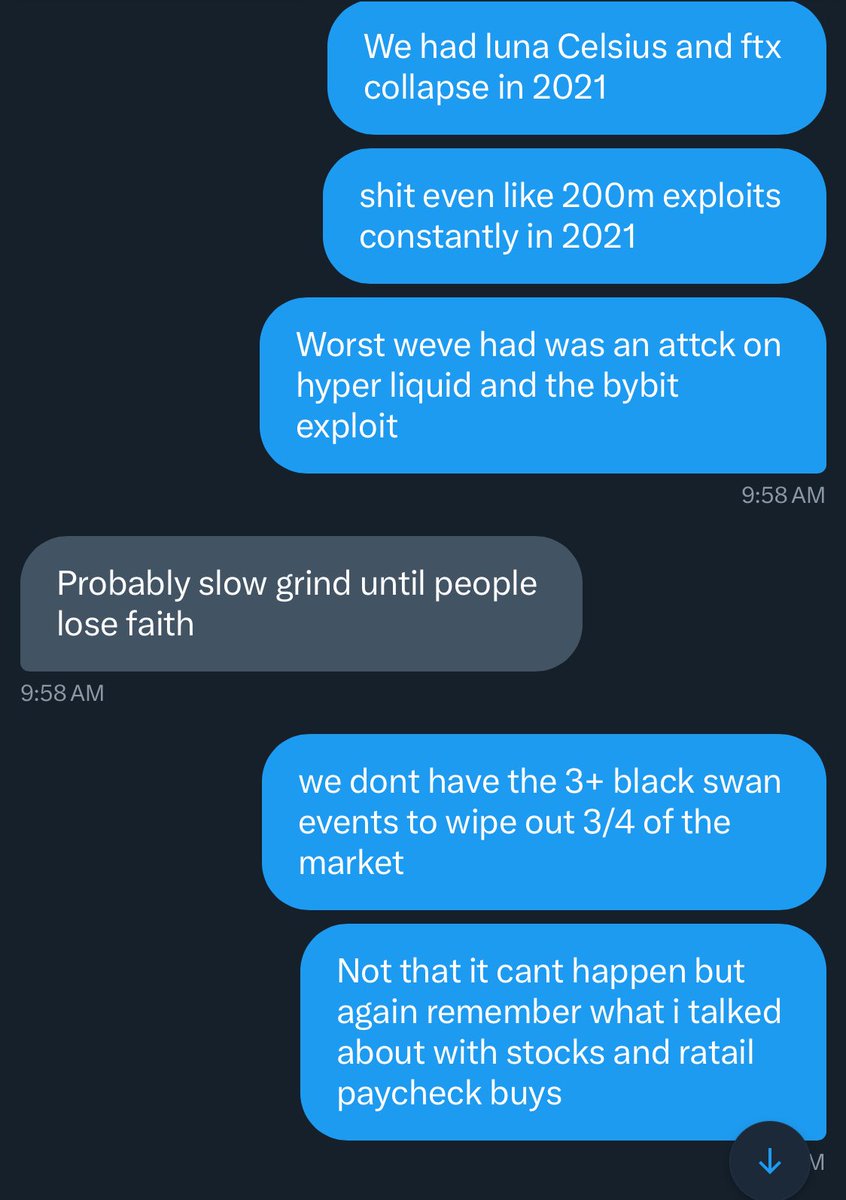 bigdevguy's tweet image. i regret to inform you this is all my fault and i jinxed the market this morning
