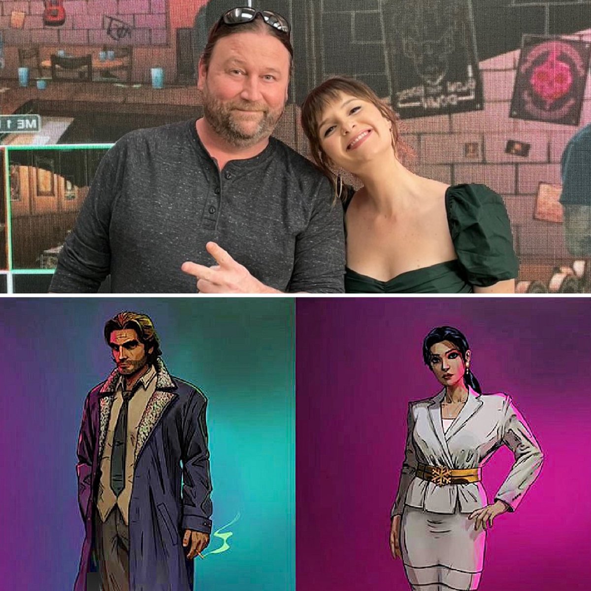 DomTheBomb's tweet photo. Who else misses these two 🥺

#TheWolfAmongUs https://t.co/wES34Z1mkJ
