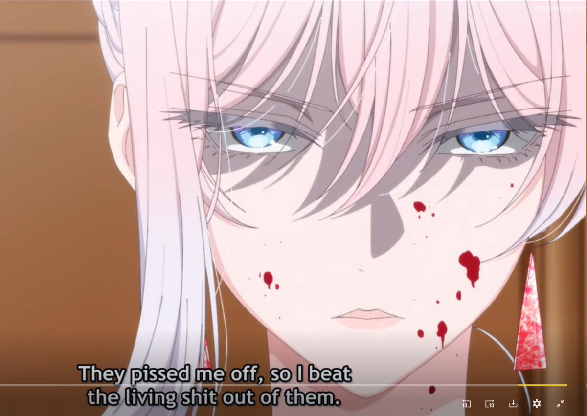 axl99's tweet photo. Verdict on the anime "May I Ask for One Final Thing?" 

 Y E S  

FUCK THEIR SHIT UP https://t.co/SmWx0PTJer