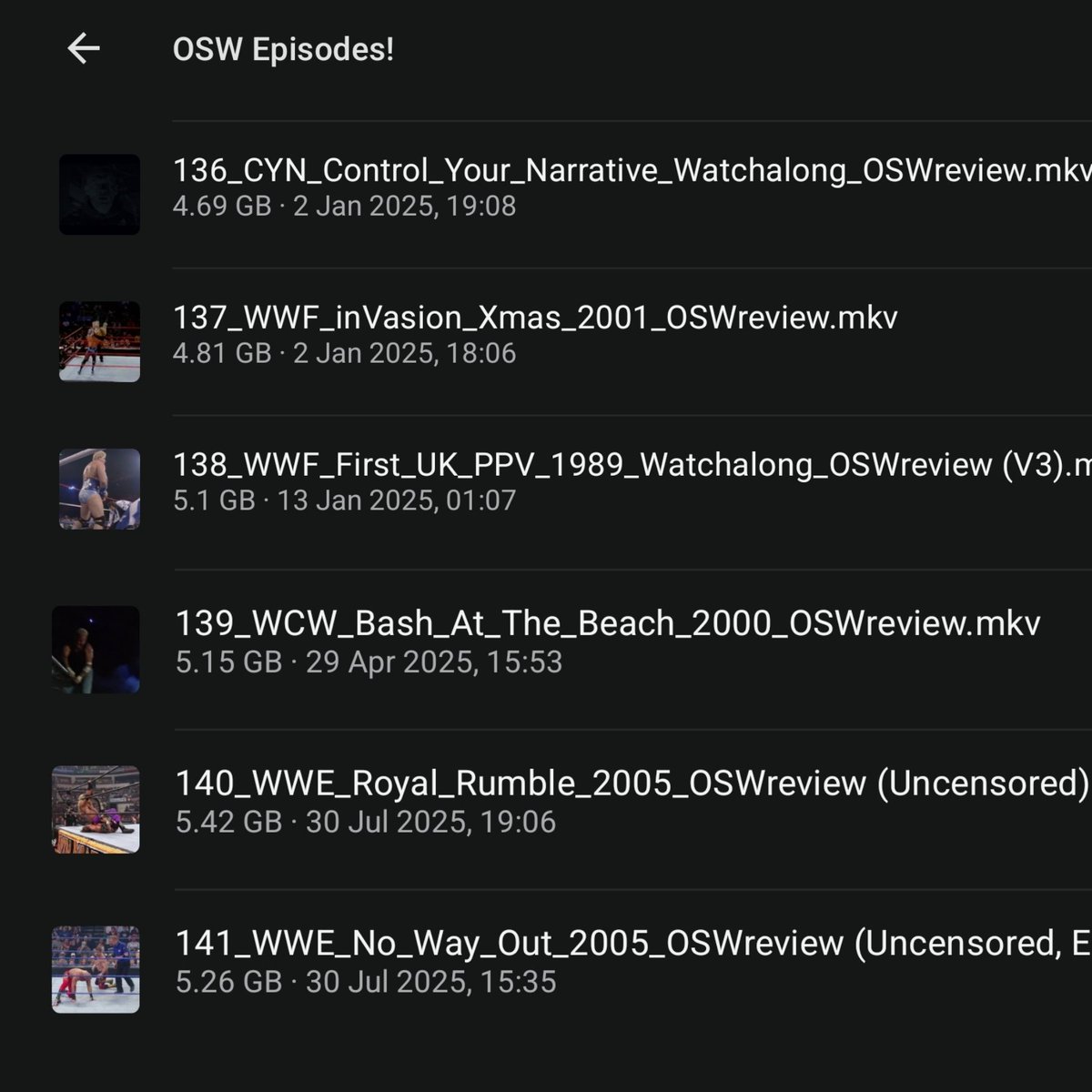 Yeah they are all unaltered! WWE/MEGA actually tried to copyright strike those too, but I shouted at them 🙂 <a href="/n_dubb5/">BDE | Nick Notso</a>