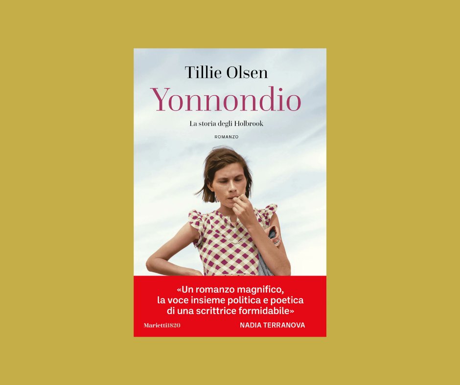 Un estratto da “Yonnondio” - da oggi in libreria - romanzo di Tillie Olsen, autrice di “Fammi un indovinello”, entrambi <a href="/mariettieditore/">Marietti1820</a>
La storia della famiglia Holbrook che poco meno di un secolo fa provò a credere nel sogno americano....
Buona lettura
lucialibri.it/2025/10/10/yon…