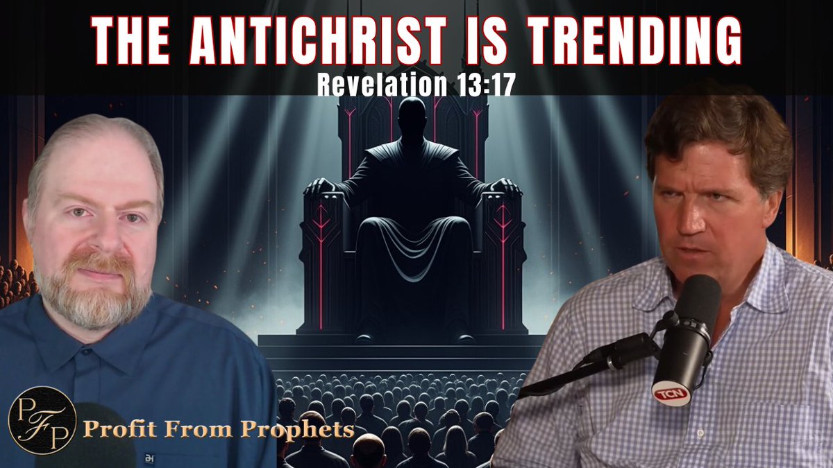 ProfitFProphets's tweet image. The Antichrist is trending!  Why Is Big Tech interested in the Mark of the Beast or the Antichrist? 
Watch Here! 
youtube.com/watch?v=KOdLXg…
#TuckerCarlson #Tucker #PeterThiel  #markokolic