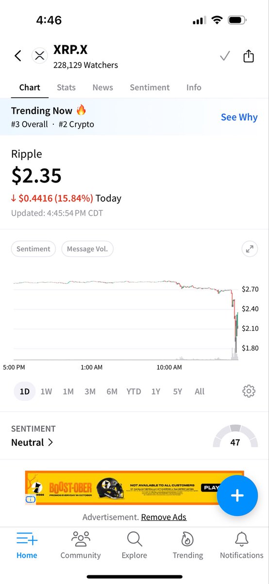 mureservant's tweet image. That was a massive flush. Souls got crushed. I bought the dip.