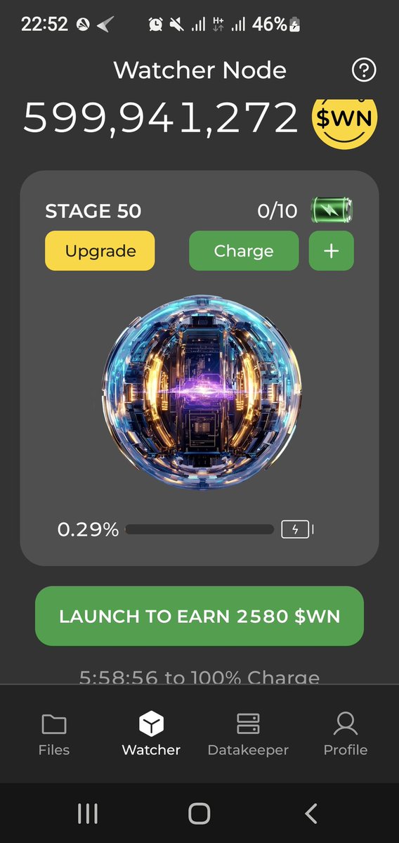 Hey! I'm earning passive crypto with Watcher Node - it's so easy to monetize your phone! 4,000,000 users already in, wanna join? Use my code and get 1000 $WN: 0x9bdc5dd89f9a508f19d6224da02b8d638a10ba6c

Download the app: links.denet.app/mobile?referre…