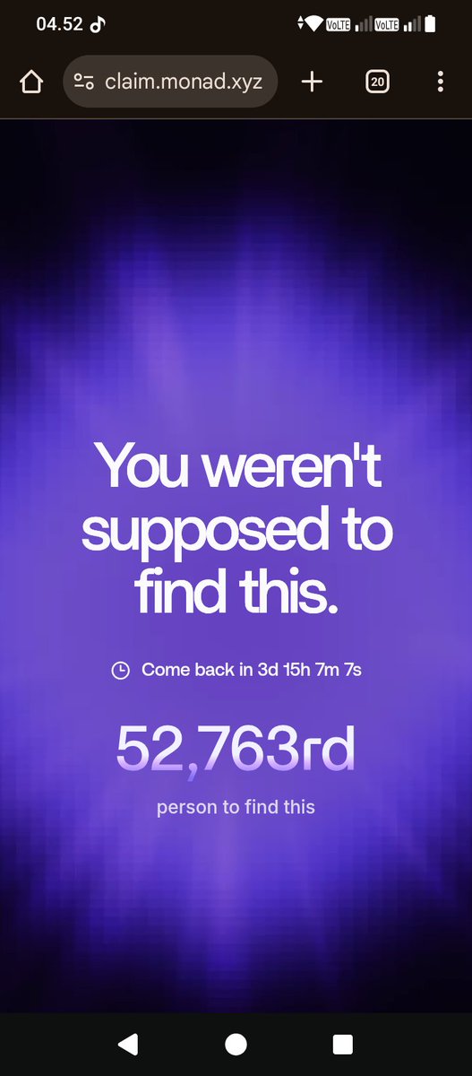 If you’re seeing this, you’re early
Wait is this good or bad?

<a href="/indonads_/">Indonads (mainnet arc) 🇮🇩</a> <a href="/monad/">Monad (mainnet arc)</a> 
#MonadMainnet #Monad #MonadAirdrop