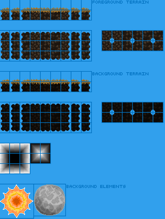 True_RetroDEV's tweet photo. Tis the season to be SPOOKY!

In the spirit of Halloween, I drew up these creepy little Pixel Art Assets for a 2D Metroidvania. 

Halloween is my favourite holiday, so even if I'm not trick-or-treating, I can still show my love for all things spooky. #pixelart #indiegame #retro https://t.co/EVFQmxFvpD