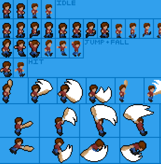 True_RetroDEV's tweet photo. Tis the season to be SPOOKY!

In the spirit of Halloween, I drew up these creepy little Pixel Art Assets for a 2D Metroidvania. 

Halloween is my favourite holiday, so even if I'm not trick-or-treating, I can still show my love for all things spooky. #pixelart #indiegame #retro https://t.co/EVFQmxFvpD