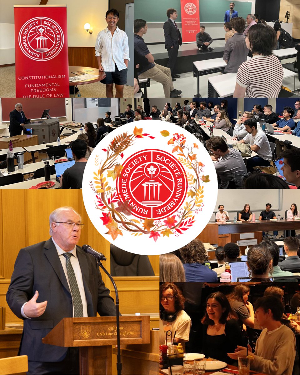 Runnymede would like to wish all of our student volunteers, faculty advisors, and guest speakers a Happy Thanksgiving!

The fall semester has gotten off to a great start with events on a wide range of pressing constitutional issues—we look forward to more after the break!