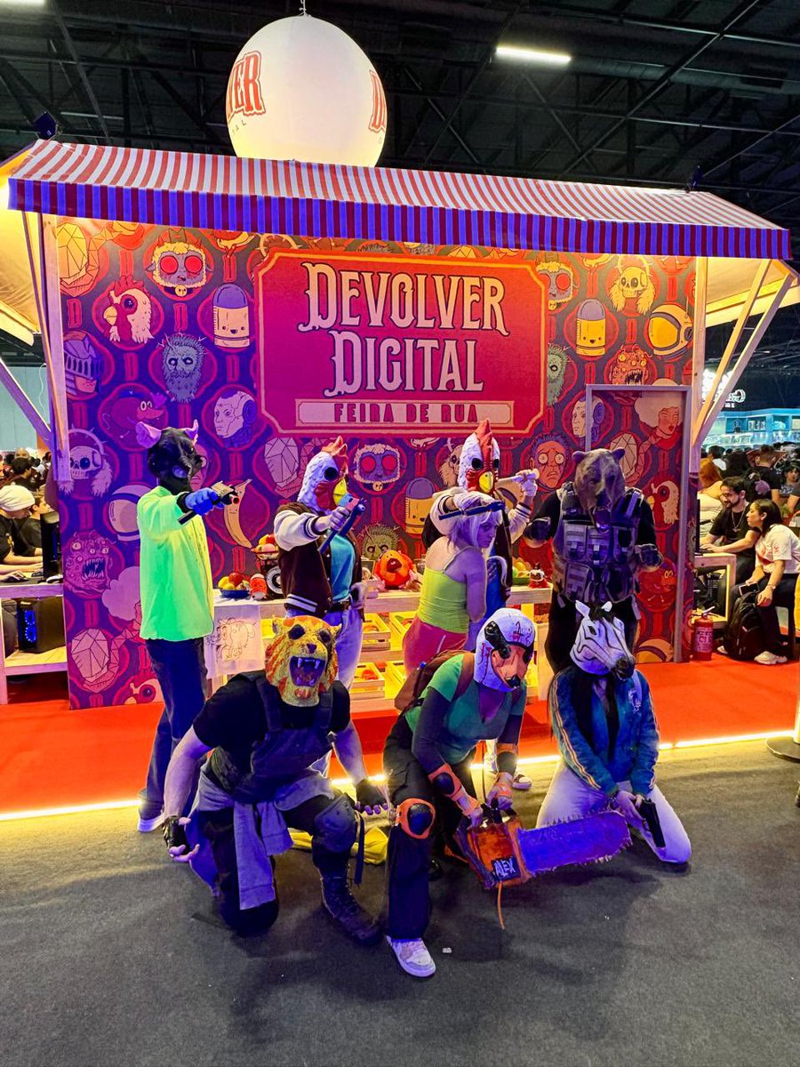 HotlineMiami's tweet image. Brazil Game Show
