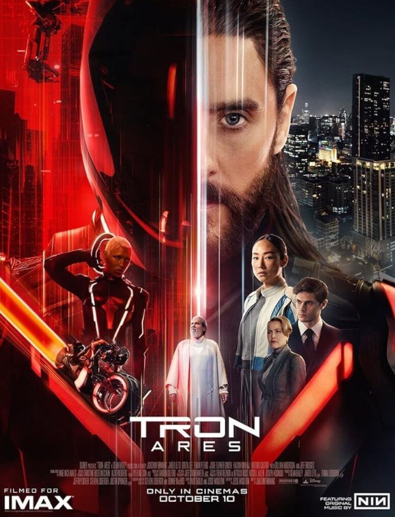 ResuCine's tweet photo. 6. TRON: ARES 🎬

La nueva película de esta saga de ciencia ficción promete meterse más todavía en ese universo digital y en la relación entre las personas y la tecnología 🤖 Hay una nostalgia por los mundos digitales del pasado y la fascinación por el futuro que ya está acá 💻 https://t.co/eLpWkBWN7j