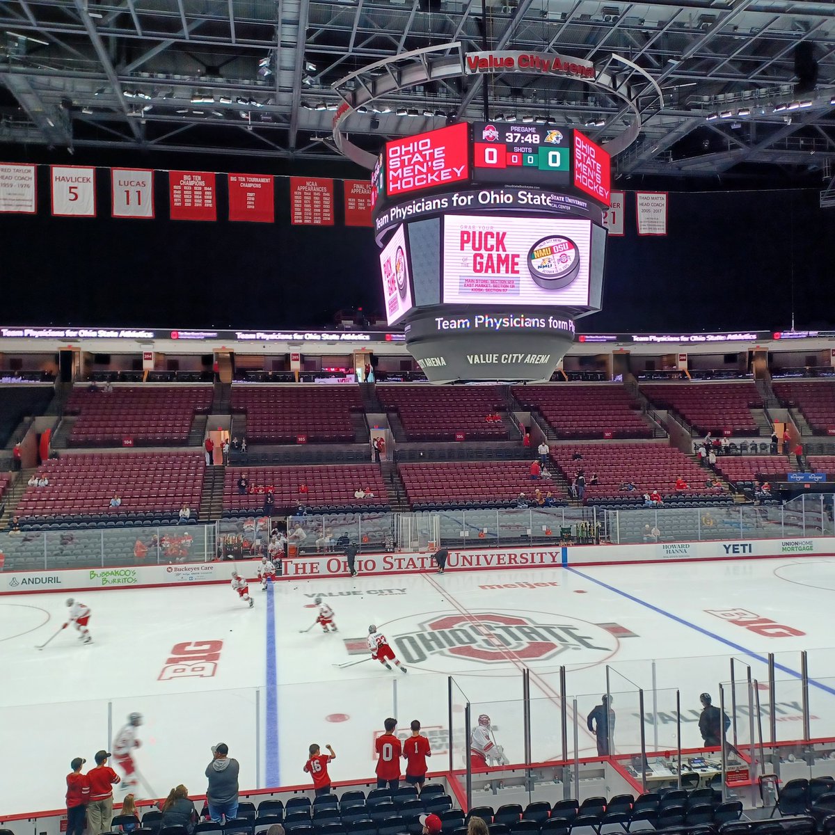 HRDude937's tweet photo. @OhioStateMHKY is back!!! GO BUCKS!!! https://t.co/DGXoegVY7q