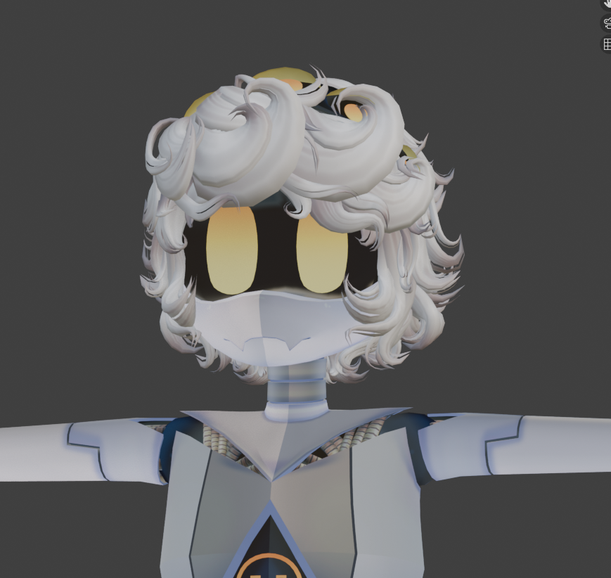 BlueIsChaotic's tweet photo. It's been a minute since I've posted last, I'm working away at these avis! Here's some progress; I've completed both N and J's hair, working on V's next!
#murderdrones #mdtwt #vrchatavatar https://t.co/MXDCTGScoB