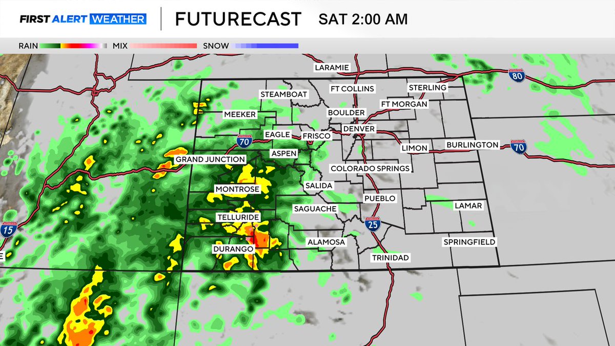 Dave Aguilera (@davecbscolorado) on Twitter photo First Alert: Second of many tropical moisture waves on the way to western Colorado tonight into Saturday morning! #cowx <a href="/LaurenCBS4/">Lauren Whitney</a> <a href="/CallieZTV/">Callie Zanandrie</a> <a href="/AlexLCBS4/">Alex Lehnert</a> <a href="/AshtonCBS/">Ashton Altieri</a> <a href="/CBSJoeWeather/">Joe Ruch</a> First Alert: Second of many tropical moisture waves on the way to western Colorado tonight into Saturday morning! #cowx <a href="/LaurenCBS4/">Lauren Whitney</a> <a href="/CallieZTV/">Callie Zanandrie</a> <a href="/AlexLCBS4/">Alex Lehnert</a> <a href="/AshtonCBS/">Ashton Altieri</a> <a href="/CBSJoeWeather/">Joe Ruch</a>