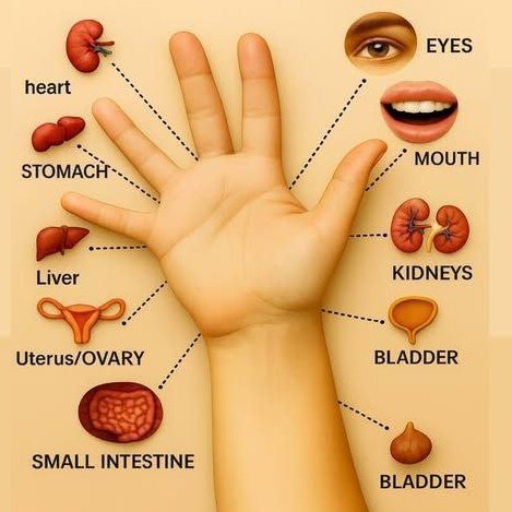 Pressing these points on your hand eliminates any Pain .