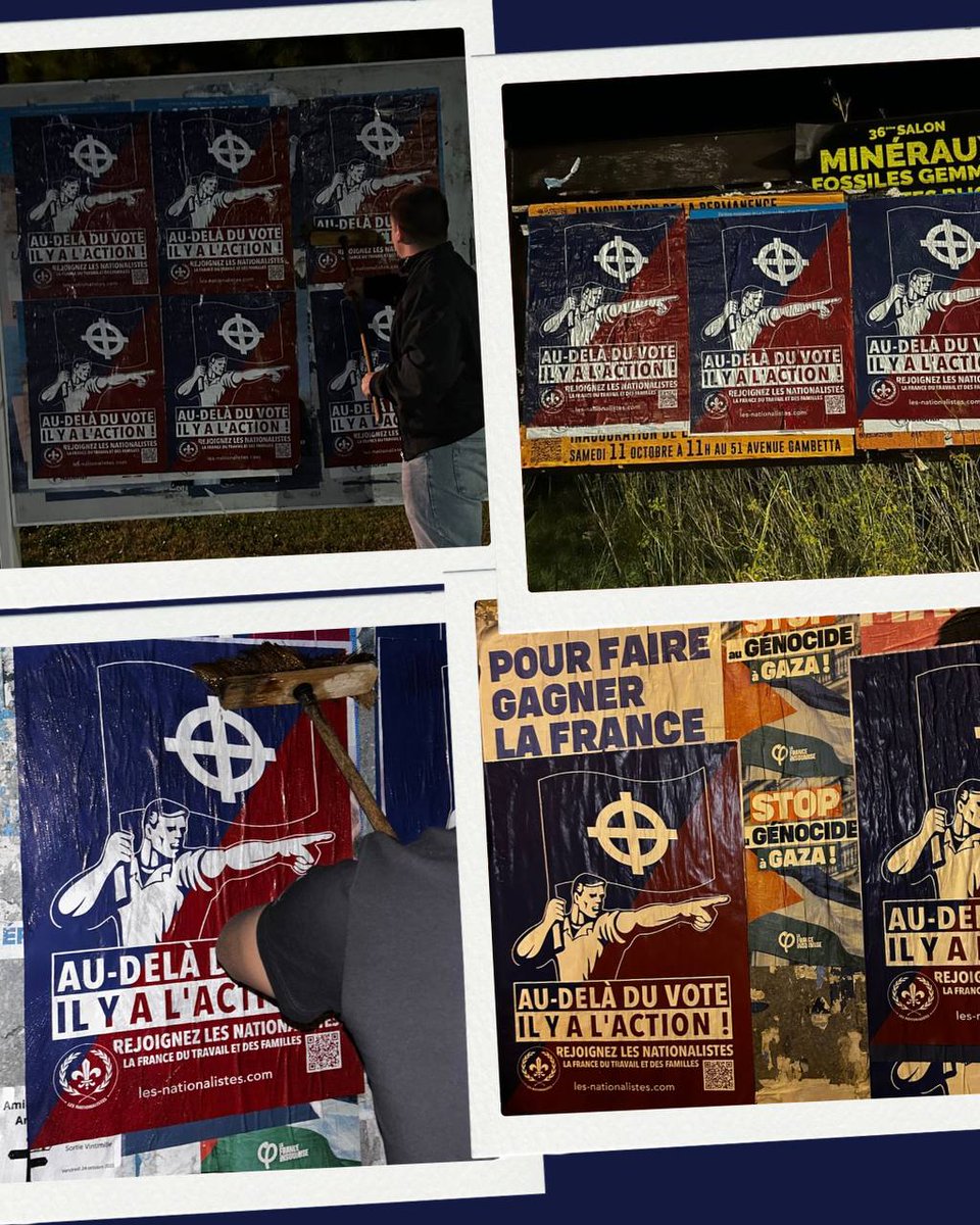 Les militants nationalistes varois sont de sortie ! <a href="/nationalistesfr/">Les Nationalistes</a> <a href="/Var_Matin/">Var-matin</a> #Toulon #BamBam