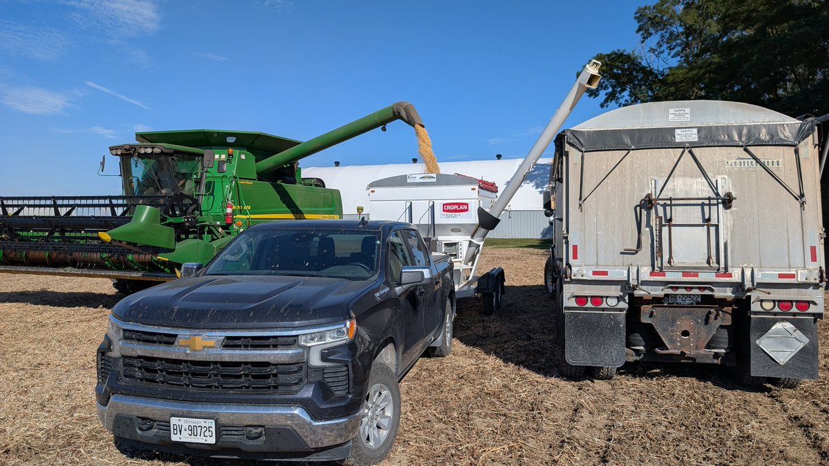 This was a week of #soybean plots that's for sure! Should have #CROPLAN Soybean plot results on the winfieldunited.ca/en/agronomy/tr… webpage soon!