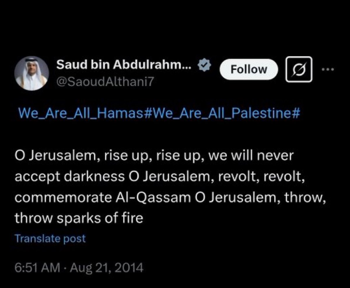 <a href="/PeteHegseth/">Pete Hegseth</a> Nobody wants the funders of HAMAS in America being trained to fly fighter jets on US soil. A jihadist in a suit is still a jihadi. 

It’s a threat to our national security.