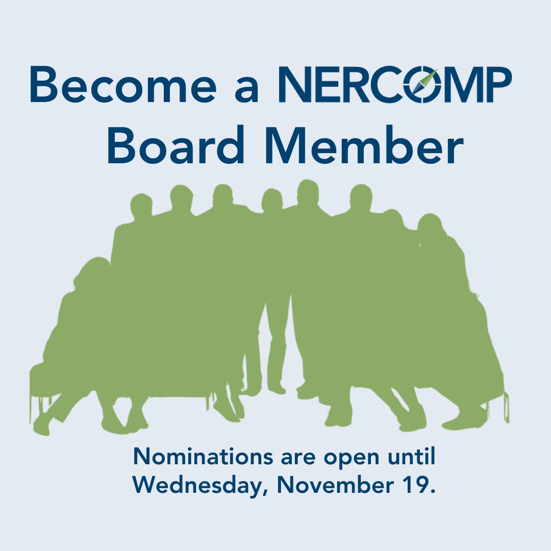 NERCOMP's tweet image. NERCOMP is now accepting nominations for its Board of Trustees. 

Know someone you think would make a fantastic board member? Learn more and nominate them here. bit.ly/46B1x8s