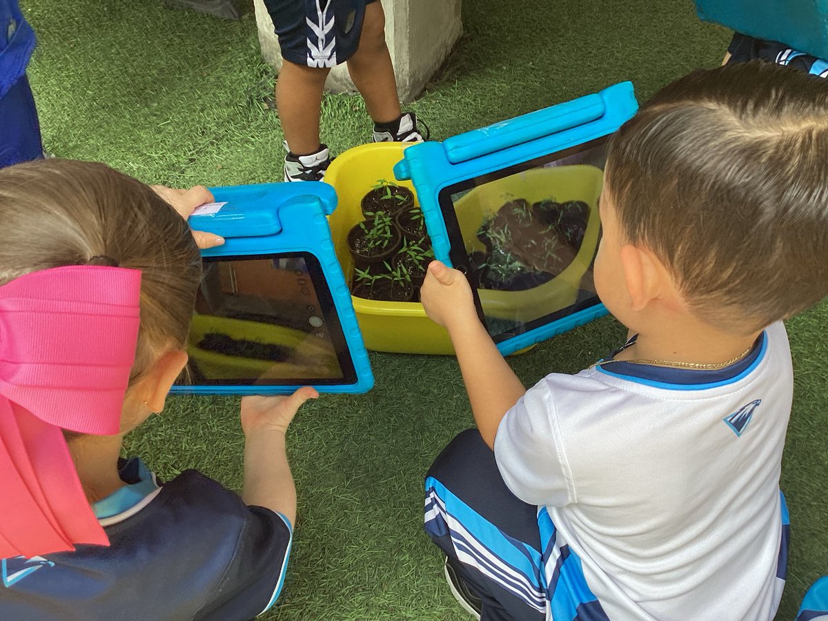 FranquezYareli's tweet photo. Out little explorers went on a “Yellow Hunt!” 🌼 Using their iPads, they looked around their classroom and daily environment to find objects that are yellow🐣. https://t.co/tTKbEkF0iY