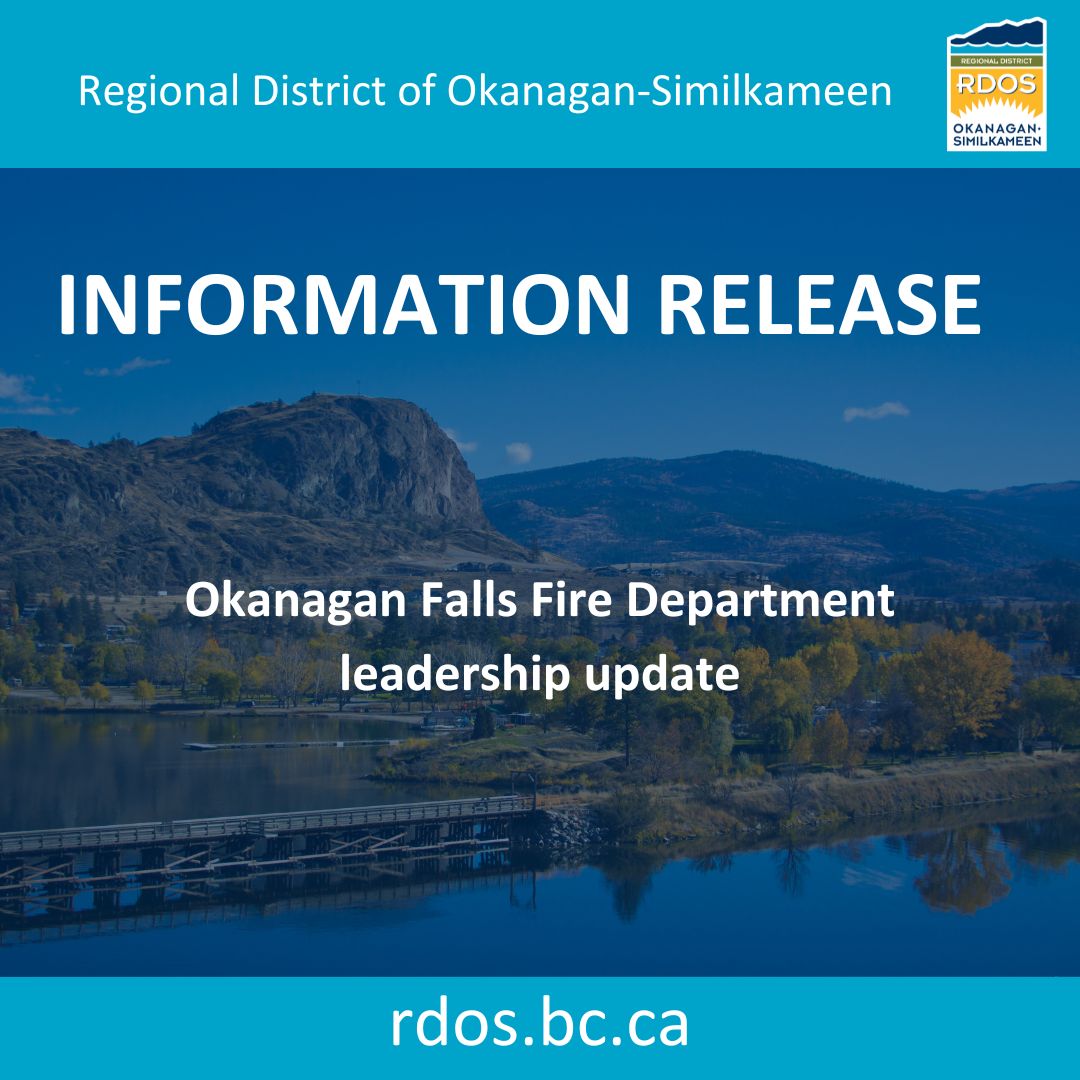 Okanagan Falls Fire Department leadership update

More info: rdos.bc.ca/newsandevents/…