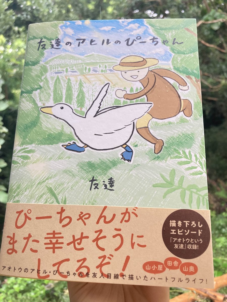 human_tomodachi's tweet image. 献本がとどきました（雨の中撮ったからめちゃくちゃぬれてる）