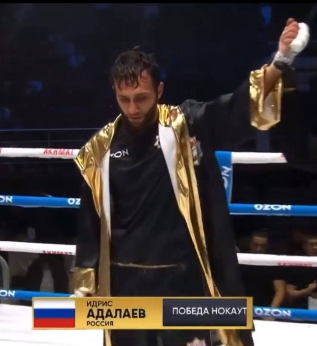 Fightgistmedia's tweet image. FIGHT RESULTS!

🇷🇺 Idris Adalaev gets the win by TKO in round five of ten rounds light-welterweight schedule bouts against 🇳🇬 Adeyemi &quot;Spirit&quot; Adekanla.

Live at Colosseum Sport Hall, Grozny, Russia 🇷🇺
.
#fightgistmedia #boxing #NIGERIABOXING #russiaboxing #fightnight #fightnews