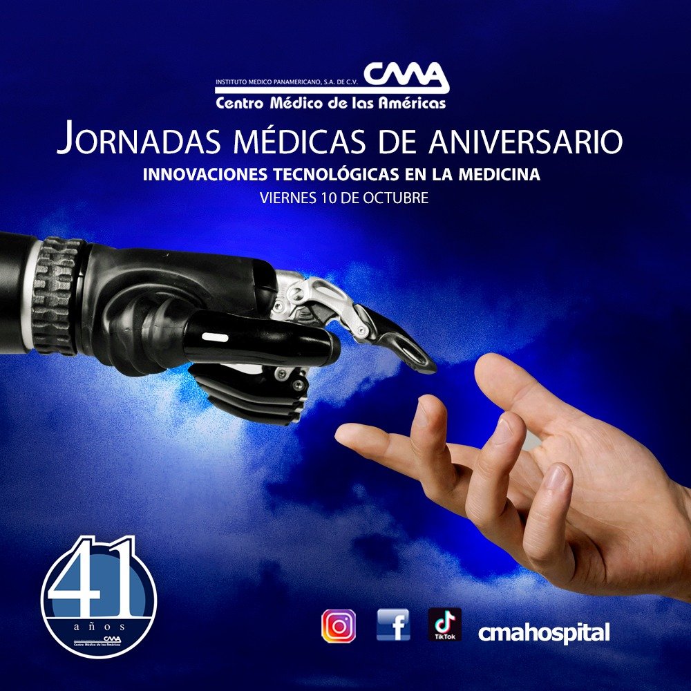 Jornada Médica de Aniversario, Innovaciones tecnológicas en la medicina.
Viernes 10 de Octubre 2025